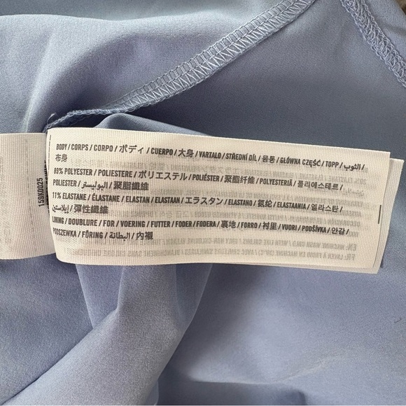 Abercrombie & Fitch Traveler Polo Mini Dress | Light Blue | XS - Picture 10 of 11